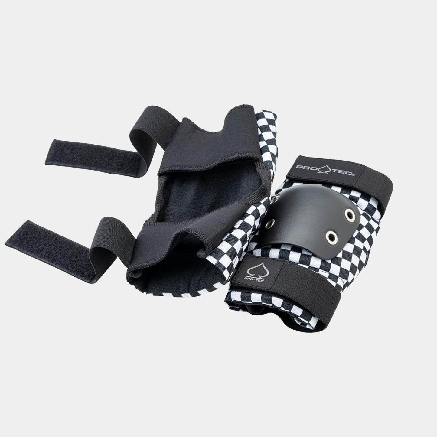 Street Open Back Pads 3-Pack Junior - Checker