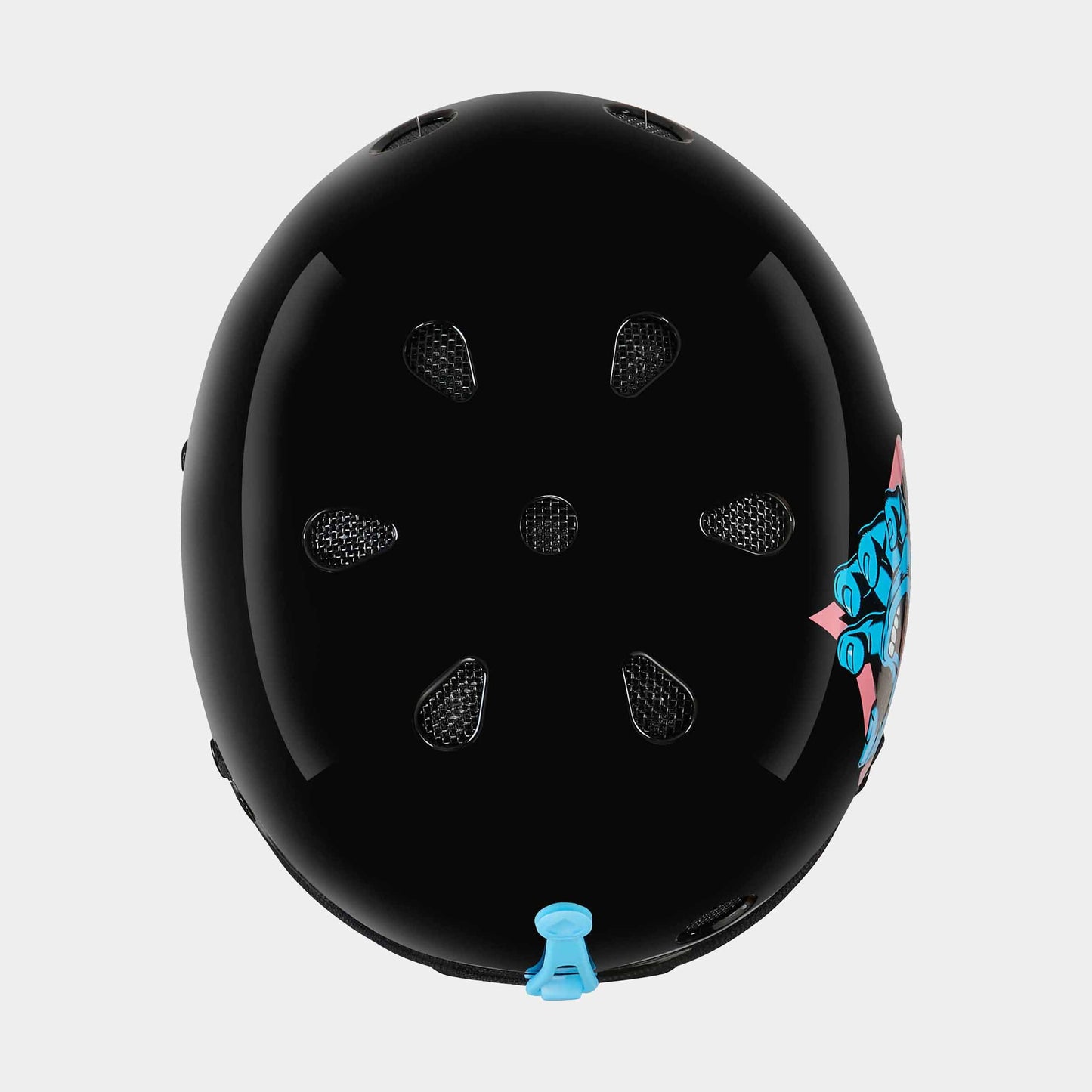 Low Pro Snow Santa Cruz Edition Helmet - Black Gloss
