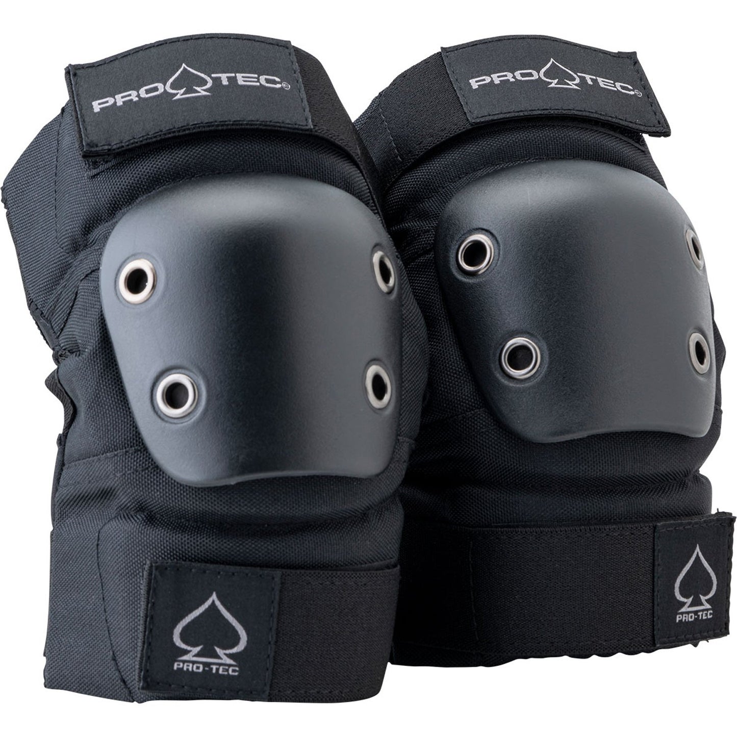 Street Open Back Pads 3-Pack Junior - Black