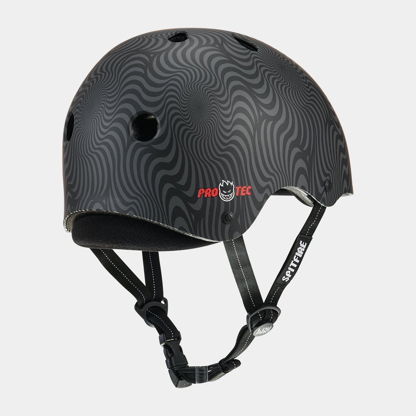 Pro Tec Low Pro Helmet X Spitfire Black Swirl