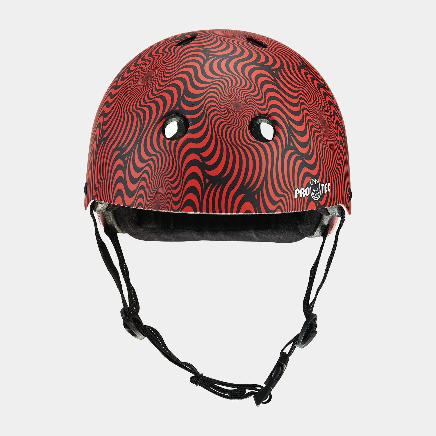 Pro Tec Low Pro Helmet X Spitfire Red Swirl