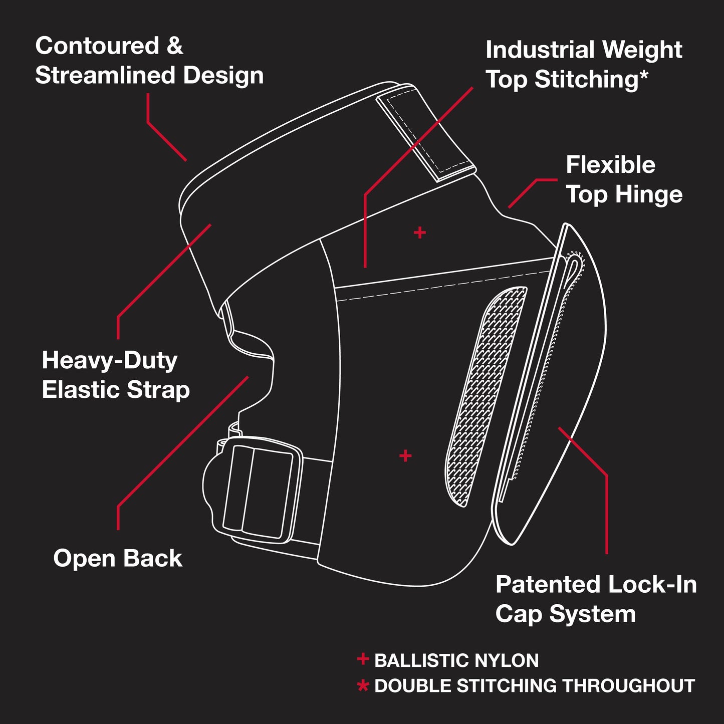 Vert Knee Pads - Black
