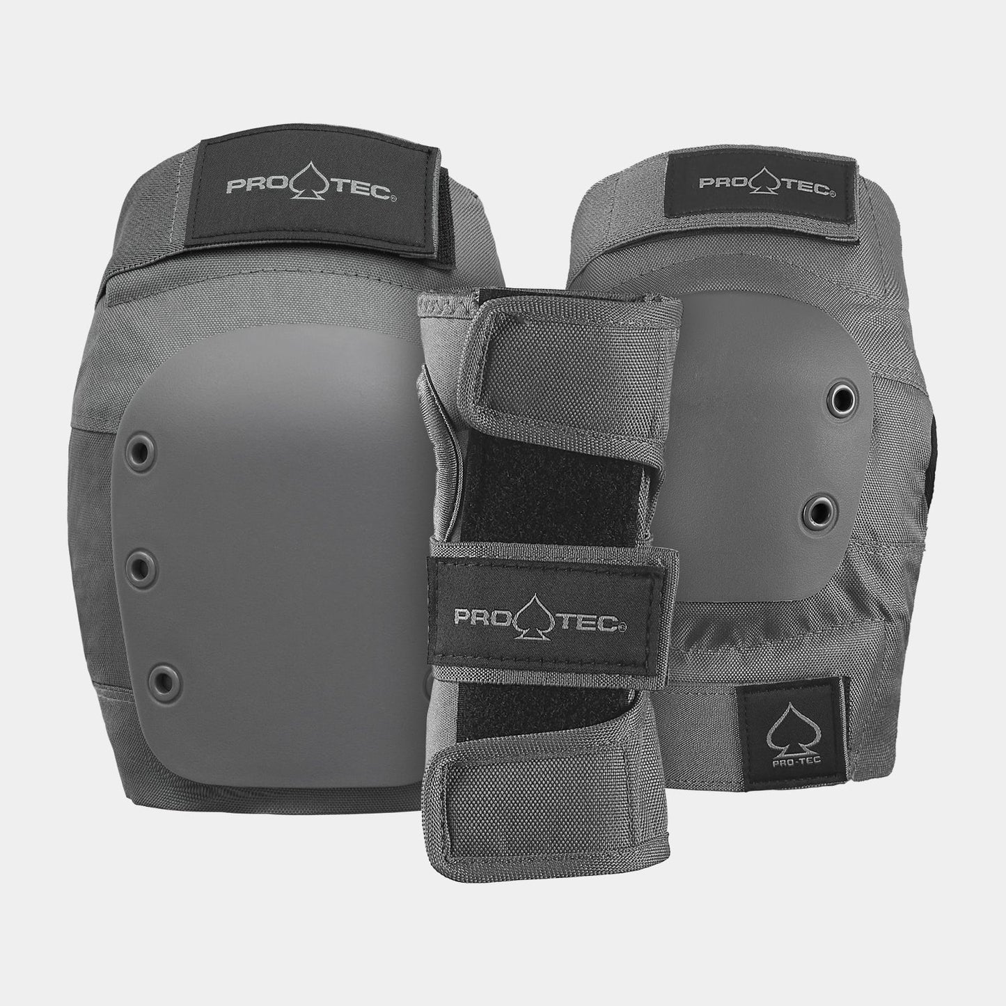 Pro Tec Street 3 Pack Pad Set Grey