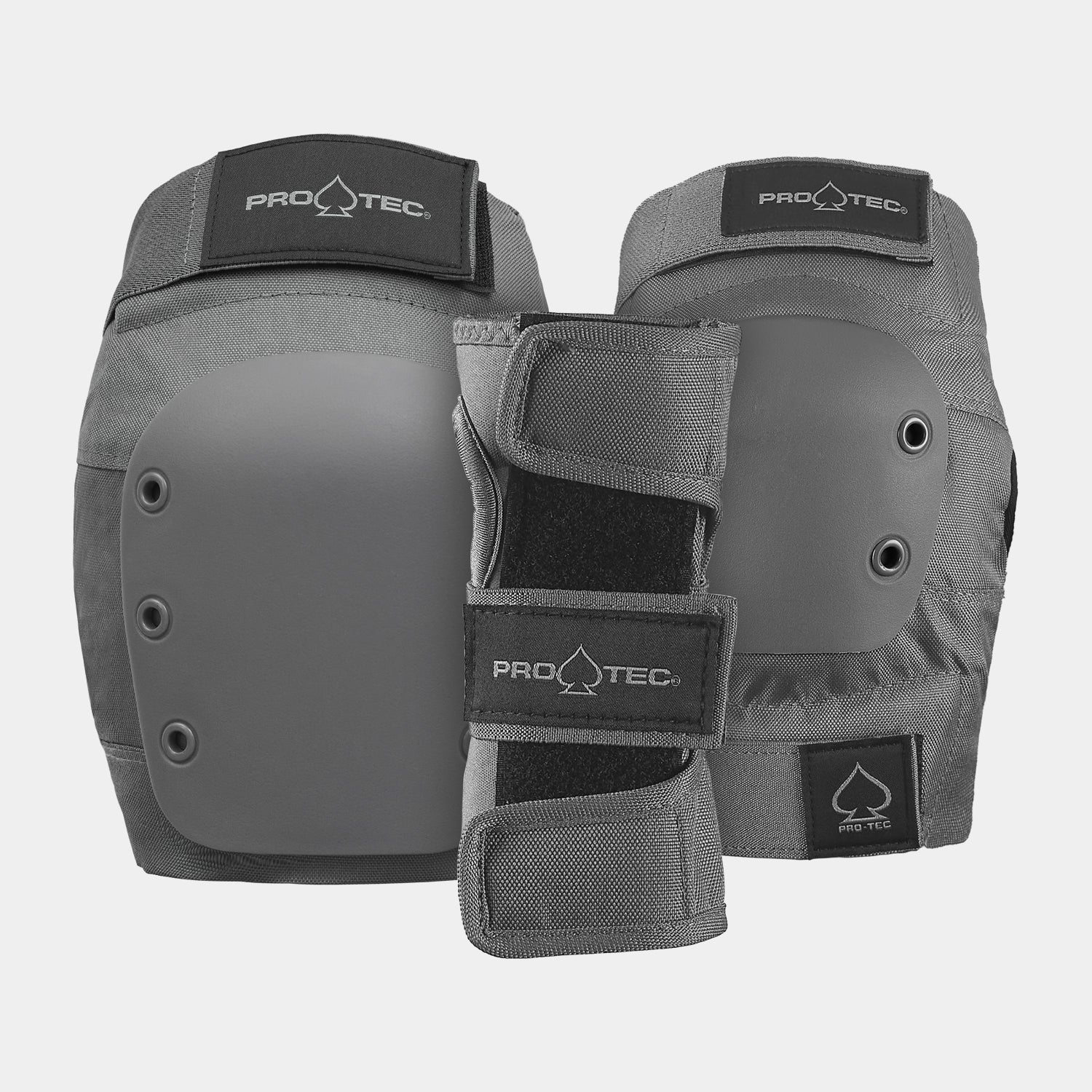 Pro Tec Street 3 Pack Pad Set Grey
