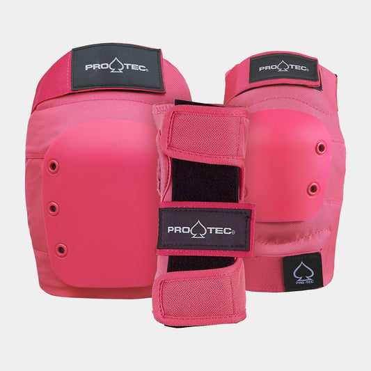 Pro Tec Street 3 Pack Pad Set Pink