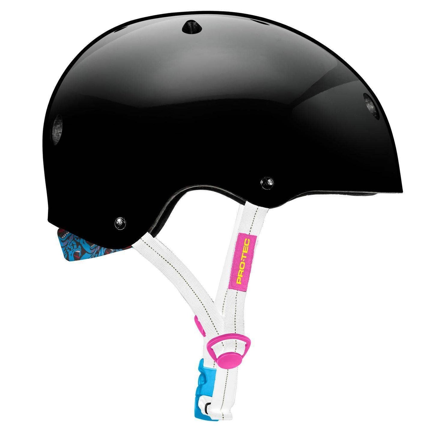 Low Pro Santa Cruz Edition Helmet - Black Gloss